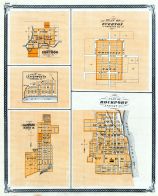 Corydon, Everton, Leavenworth, Jasper, Rockport, Indiana State Atlas 1876